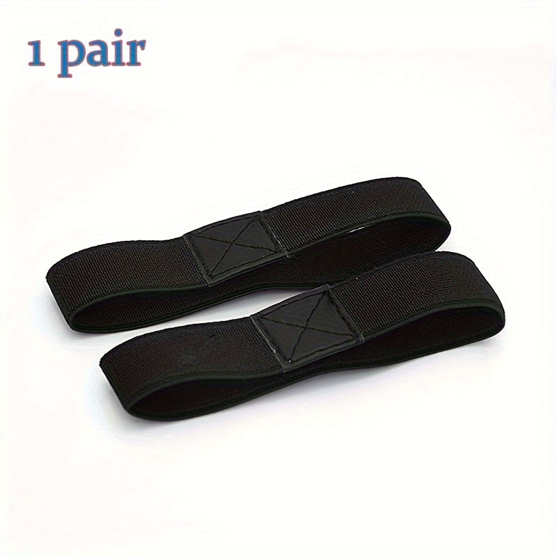 2pcs High Elastic Anti-loose Shoe Straps - High Heels Flat Belts, Solid Color Shoelaces - For Women & Men - Suitable for Sneakers, Flats, Heels - Perfect for Keeping Shoes Secure
