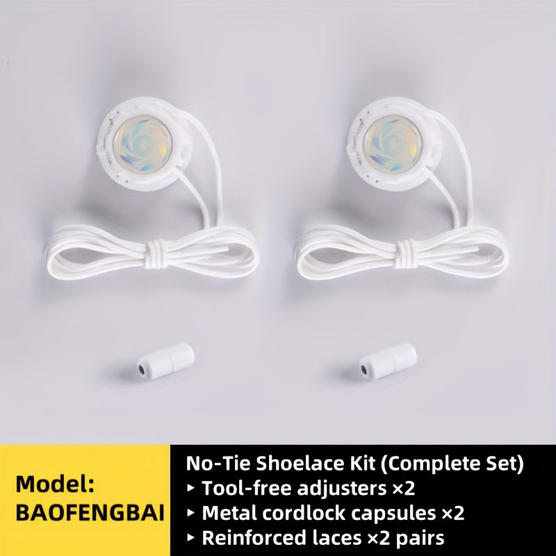 (6 accessories\u002F1 pair) Non lace shoe lock, swivel buckle for sports and outdoor shoes, quick adjustable for men and women