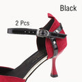 Detachable High Heels Shoelace Holder 2pcs Adjustable High Heels Bundle Shoelace Holding Loose Anti-skid Straps Detachable Women Lace Shoes Bands Shoe Care Kit