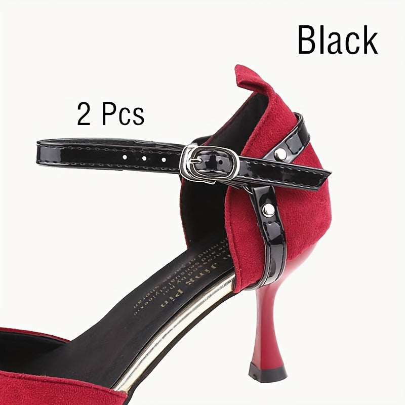 Detachable High Heels Shoelace Holder 2pcs Adjustable High Heels Bundle Shoelace Holding Loose Anti-skid Straps Detachable Women Lace Shoes Bands Shoe Care Kit
