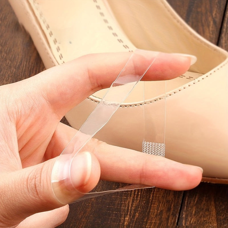 Clear Shoe Laces Invisible 1\u002F5\u002F10 Pairs Clear Silicone No-Slip Shoe Laces | Women's Shoe Accessories for Holding Loose Shoes Dancing High Heels Mule