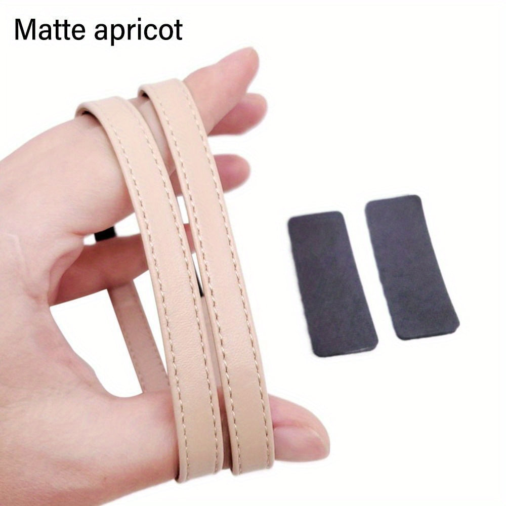 Fashion Convenient Anti-Loose Adjustable Detachable Leather Fixed Shoes Strap for Woman Shoelaces for High Heels