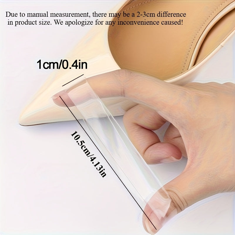 1 pair\u002F3 pairs\u002F6 pairs, Transparent Invisible Shoelaces for Women'S High Heels, Anti-Slip Silicone Fastening Straps, No-Trace Secure Hold, Suitable for Single Shoes\u002FClogs\u002FMary Jane Flats, Comfortable Invisible Shoe Laces