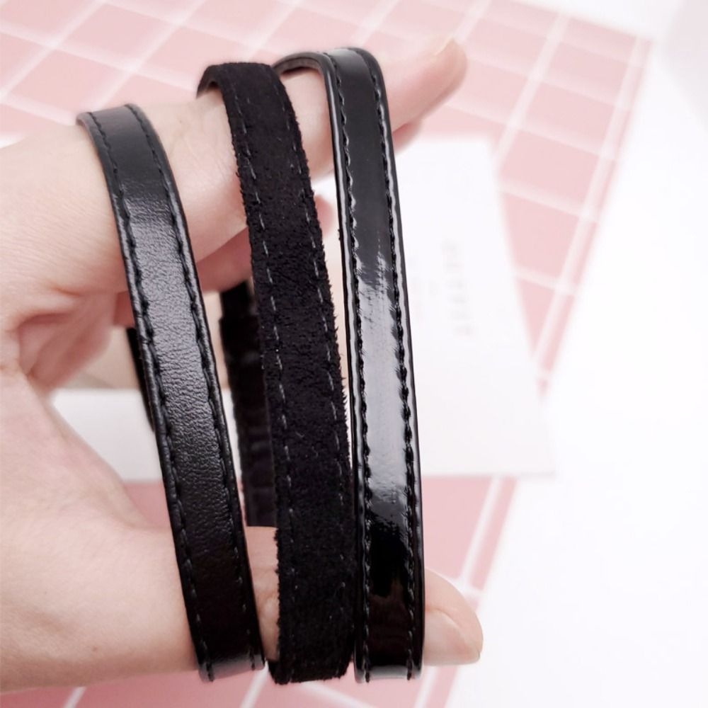 Fashion Convenient Anti-Loose Adjustable Detachable Leather Fixed Shoes Strap for Woman Shoelaces for High Heels