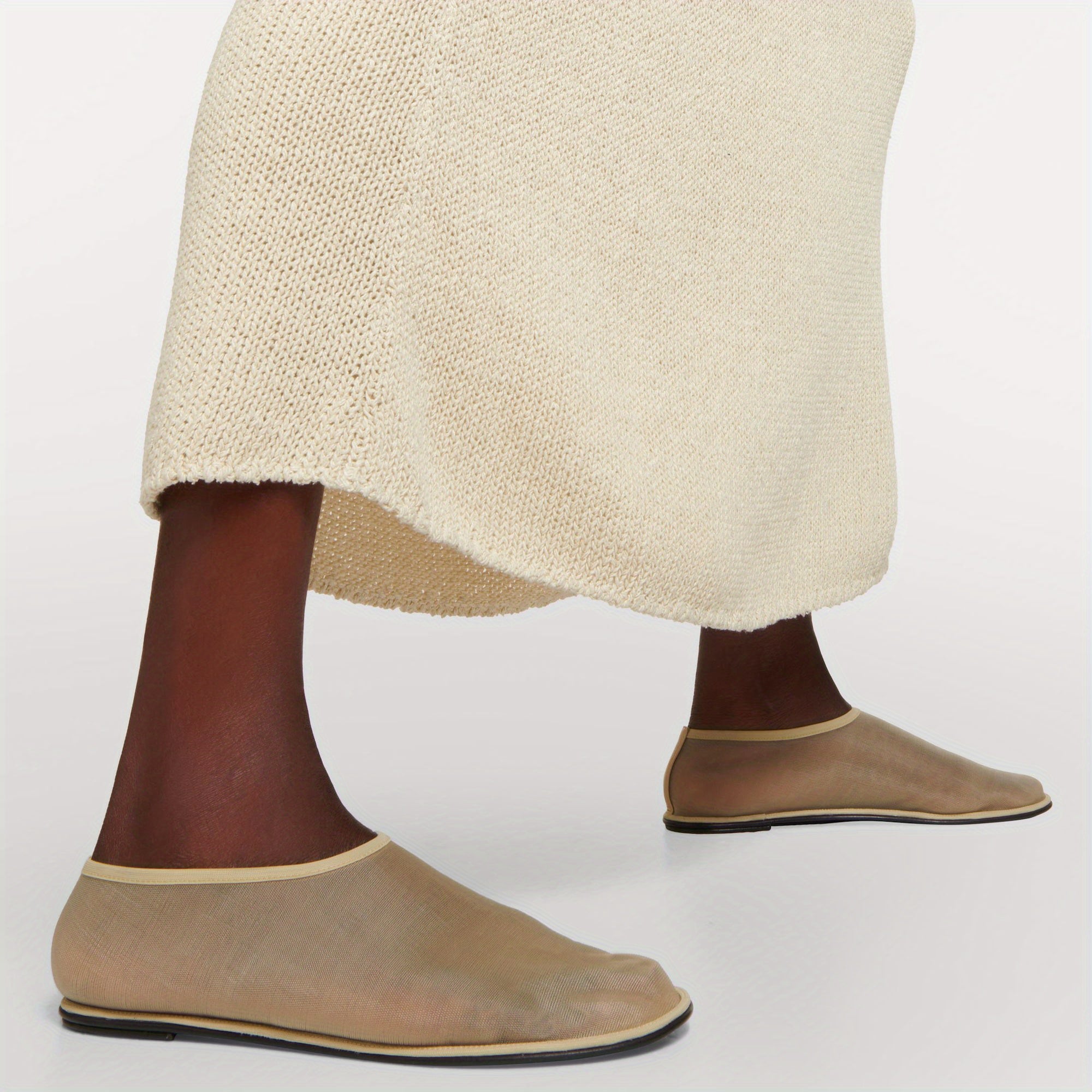 Women's Slip-On Ballet Flats - Cushioned Insole & Non-Slip Rubber Sole, PU Synthetic Cover Upper - Elegant Everyday & Formal Shoes for Women - All-Season Comfortable Flats