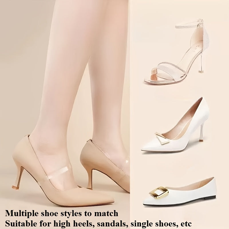 1 pair\u002F3 pairs\u002F6 pairs, Transparent Invisible Shoelaces for Women'S High Heels, Anti-Slip Silicone Fastening Straps, No-Trace Secure Hold, Suitable for Single Shoes\u002FClogs\u002FMary Jane Flats, Comfortable Invisible Shoe Laces