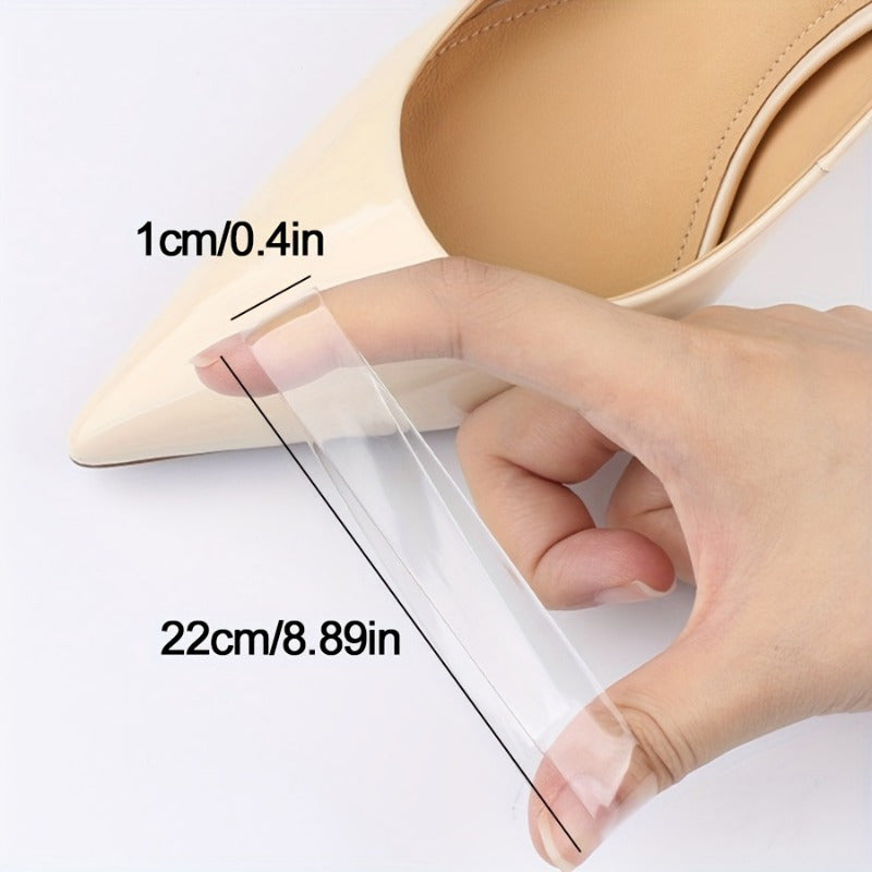 Clear Shoe Laces Invisible 1\u002F5\u002F10 Pairs Clear Silicone No-Slip Shoe Laces | Women's Shoe Accessories for Holding Loose Shoes Dancing High Heels Mule