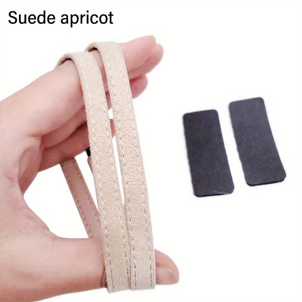 Fashion Convenient Anti-Loose Adjustable Detachable Leather Fixed Shoes Strap for Woman Shoelaces for High Heels