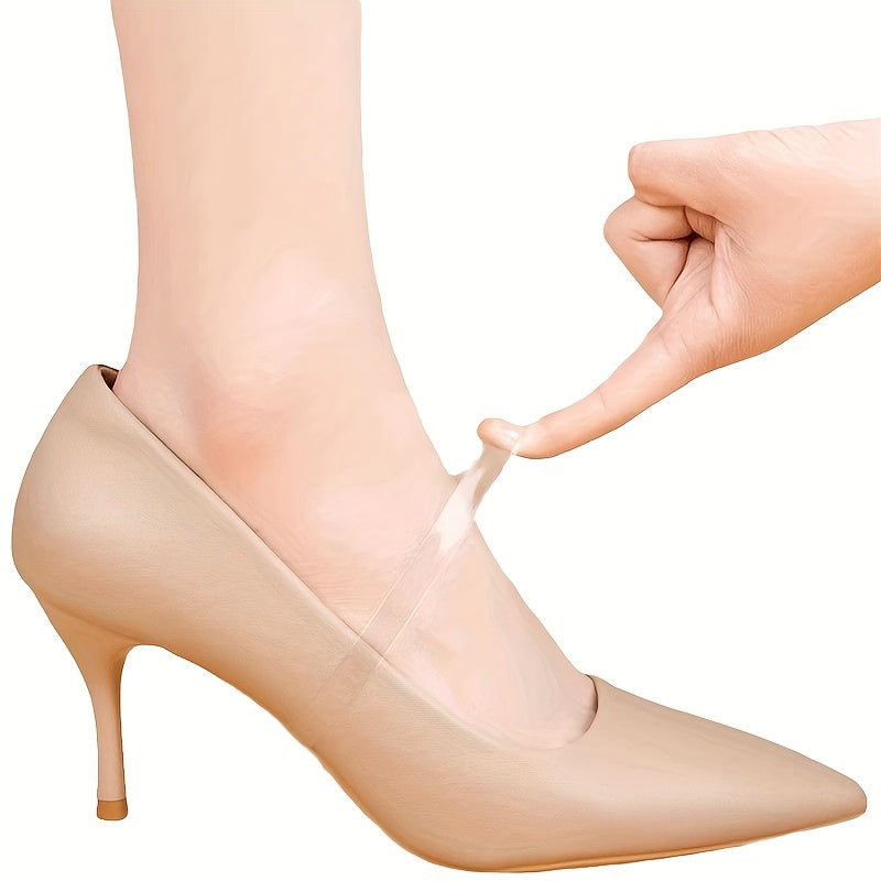 1 pair\u002F3 pairs\u002F6 pairs, Transparent Invisible Shoelaces for Women'S High Heels, Anti-Slip Silicone Fastening Straps, No-Trace Secure Hold, Suitable for Single Shoes\u002FClogs\u002FMary Jane Flats, Comfortable Invisible Shoe Laces