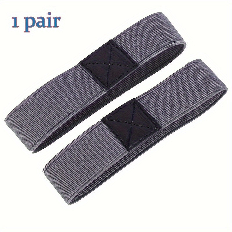2pcs High Elastic Anti-loose Shoe Straps - High Heels Flat Belts, Solid Color Shoelaces - For Women & Men - Suitable for Sneakers, Flats, Heels - Perfect for Keeping Shoes Secure