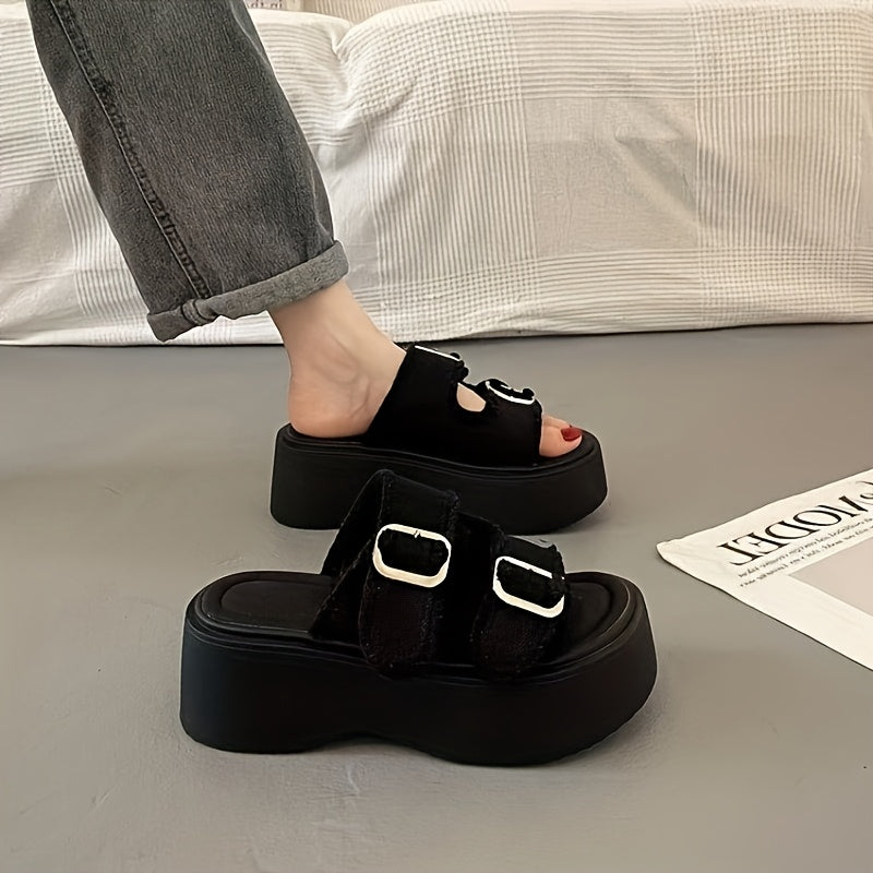 Women'S Retro Thick-Soled Stylish Casual Sandals